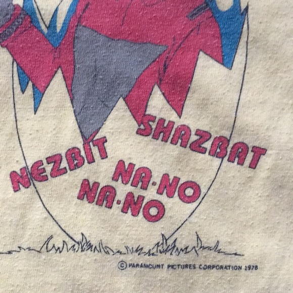 VERY RARE VINTAGE T-SHIRT “”MORK FROM ORK “” FROM 1978 - Picture 8 of 9